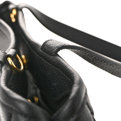 Celine Grained Calfskin Small Folded Cabas Black 11 of 12