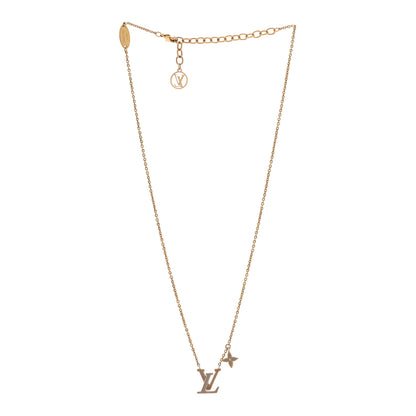 Louis Vuitton Enamel LV Iconic Necklace Marron Clair 3 of 5