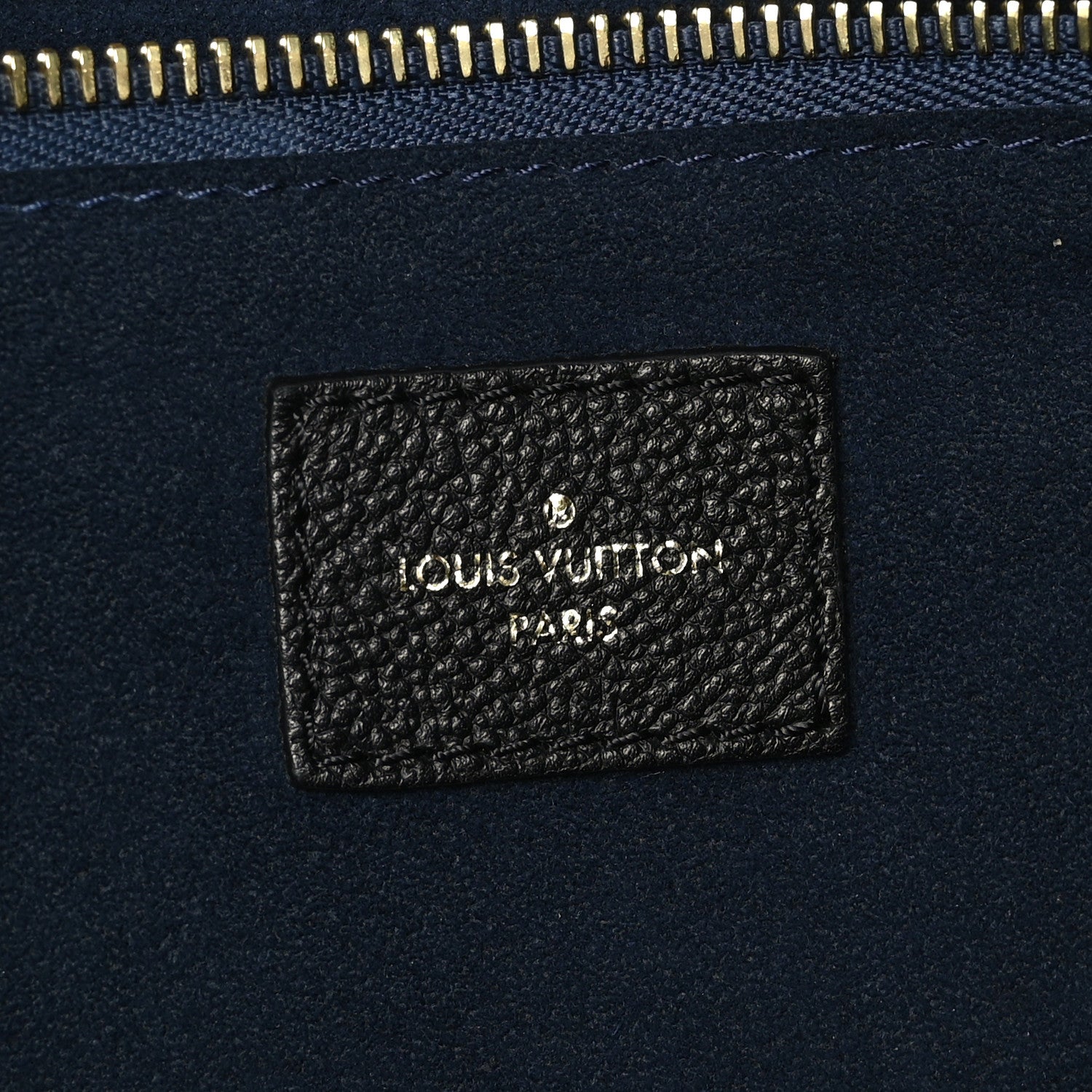 Louis Vuitton Empreinte Monogram Giant Neverfull MM Black 7 of 10