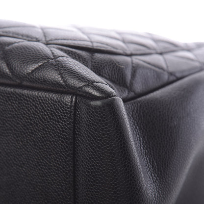 Chanel Caviar Quilted Grand Shopping Tote GST Black 12 of 13