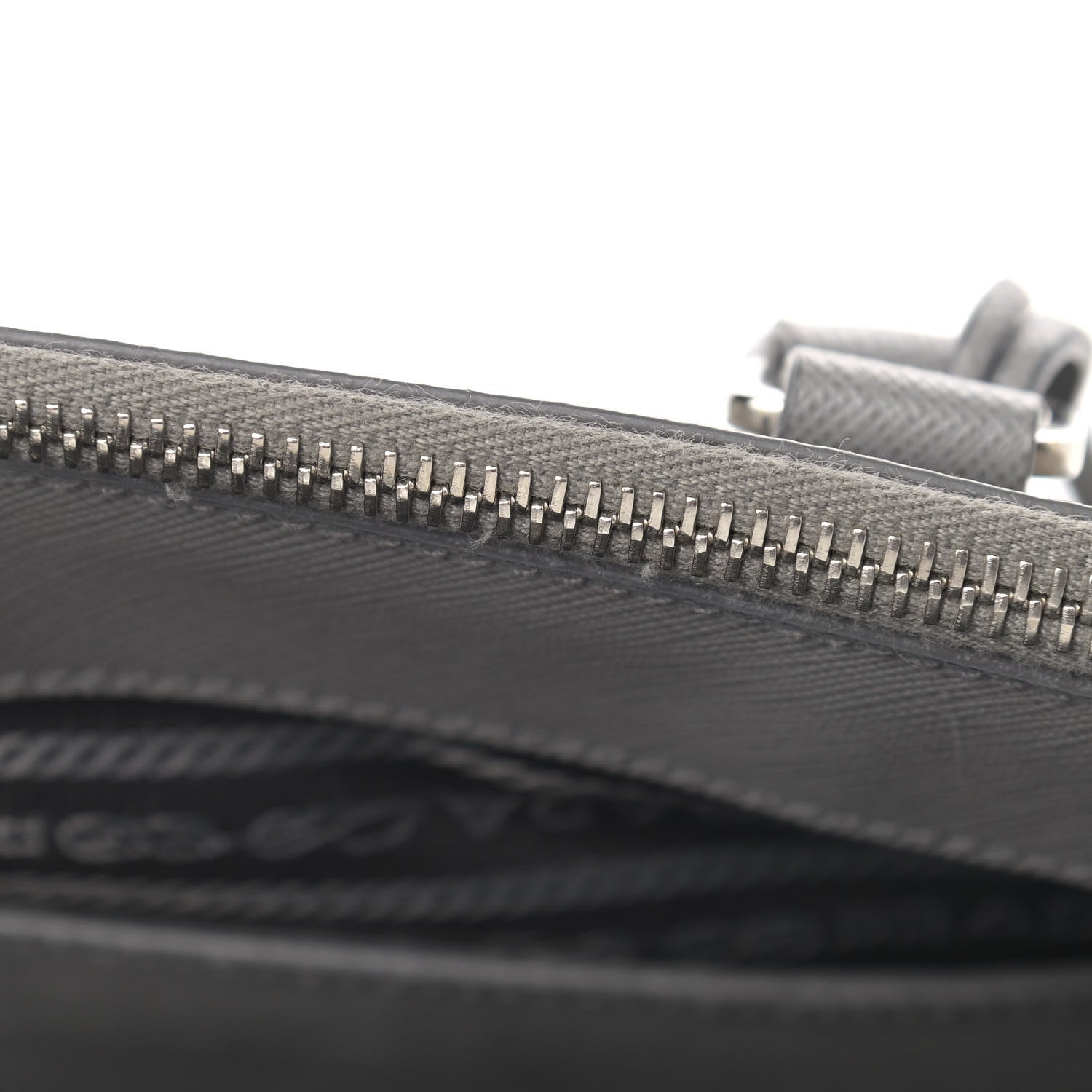 Prada Saffiano Medium Galleria Double Zip Tote Marmo 17 of 19