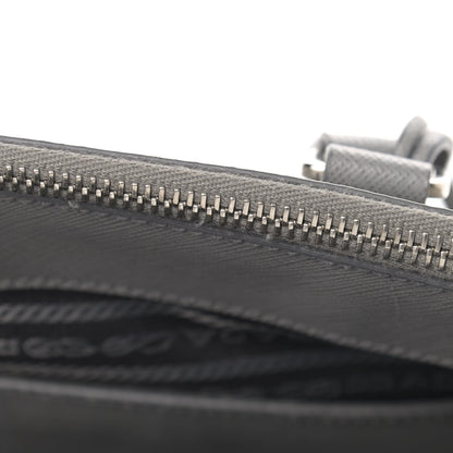 Prada Saffiano Medium Galleria Double Zip Tote Marmo 17 of 19