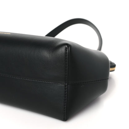 Mansur Gavriel Smooth Calfskin M Frame Bag Black Flamma 9 of 9