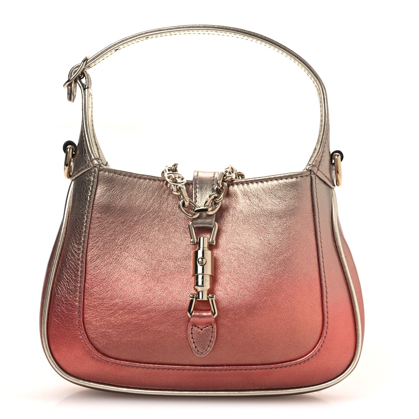 Metallic Faded Nappa Mini Jackie 1961 Copper
