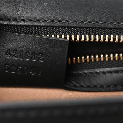 Gucci Calfskin Small Sylvie Shoulder Bag Black 7 of 10