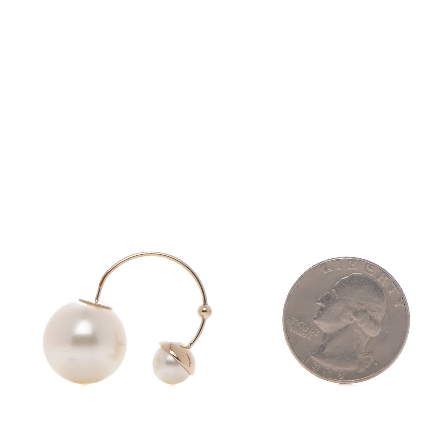 Pearl Ultradior Earrings Cream