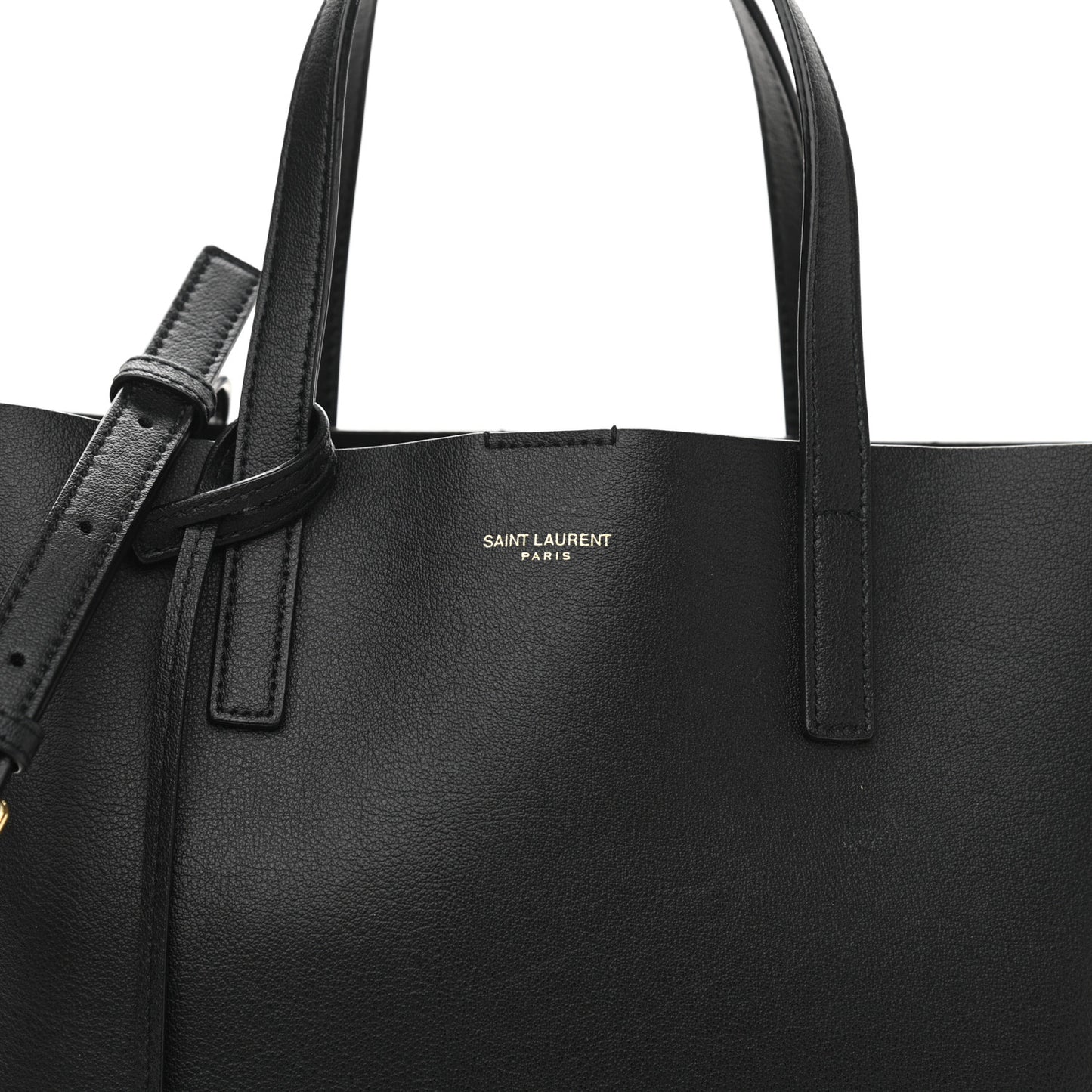 Calfskin Toy Shopping Tote Black