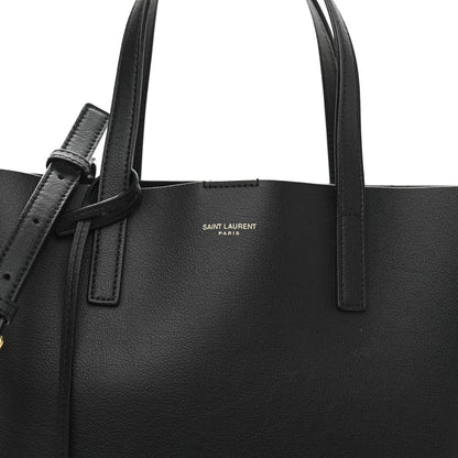Saint Laurent Calfskin Toy Shopping Tote Black 8 of 11
