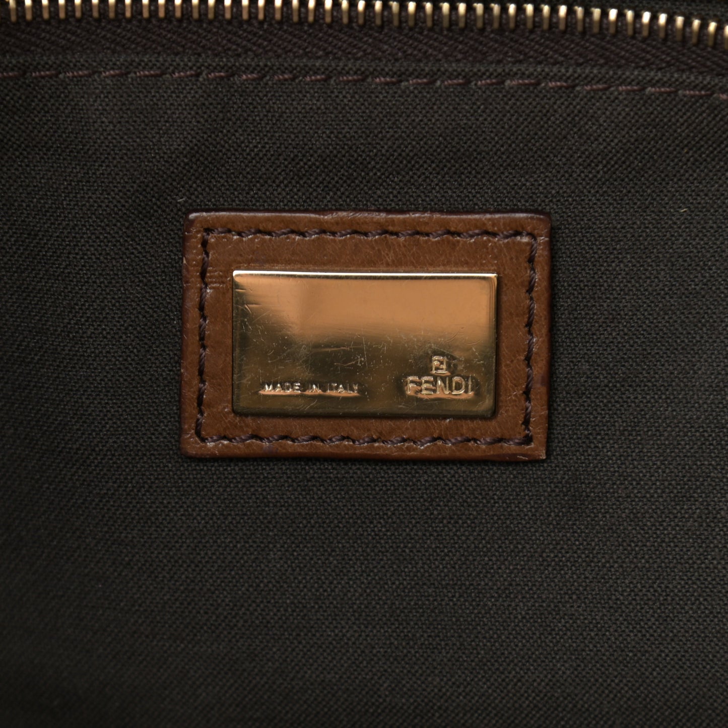 Zucca Maxi Baguette Bag Tobacco