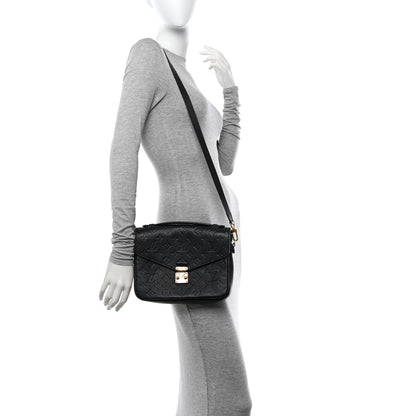 Louis Vuitton Empreinte Pochette Metis Black 2 of 10