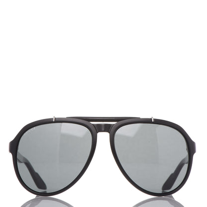 Gucci Aviator Web Sunglasses GG 1029/S Black 4 of 9