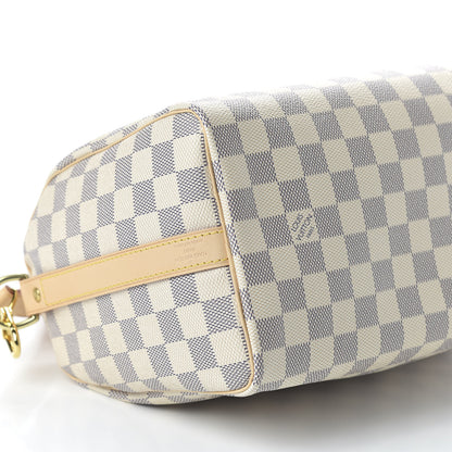 Louis Vuitton Damier Azur Speedy Bandouliere 25 6 of 10