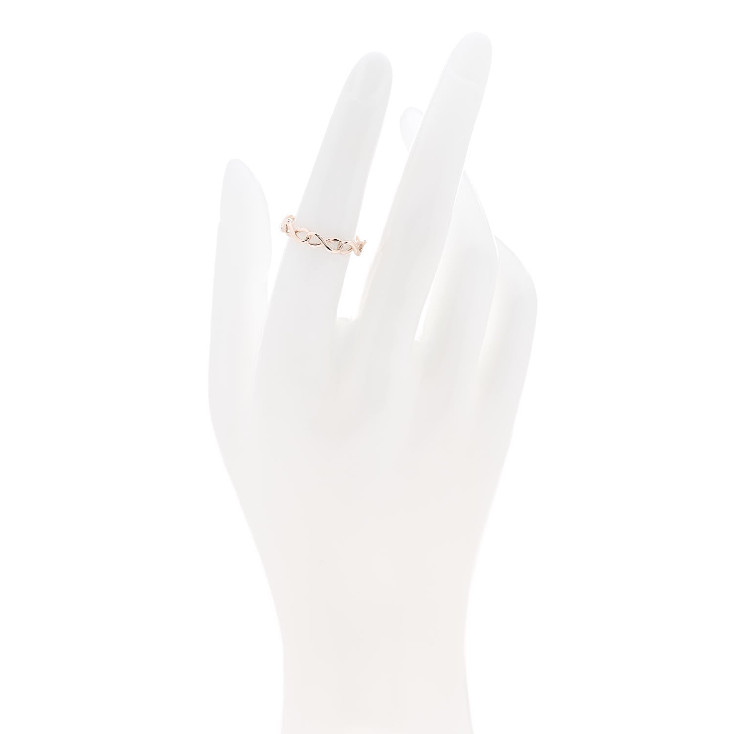 Tiffany Rubedo Narrow Infinity Band Ring 52 6 2 of 4