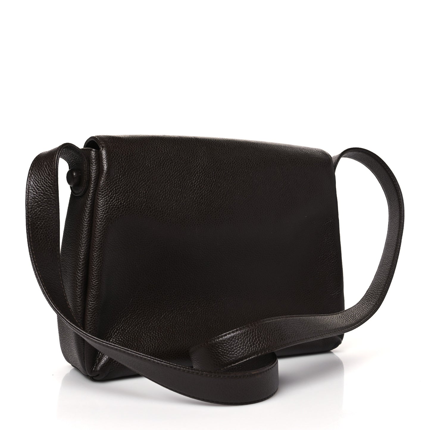 Caviar Shoulder Bag Brown