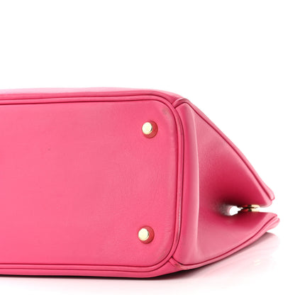 Christian Dior Smooth Calfskin Large Diorissimo Tote Fuchsia 11 of 13