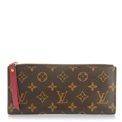 Louis Vuitton Monogram Adele Wallet Fuchsia 1 of 7