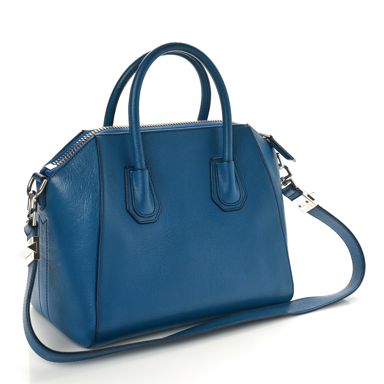 Givenchy Sugar Goatskin Small Antigona Indigo Blue 3 of 12