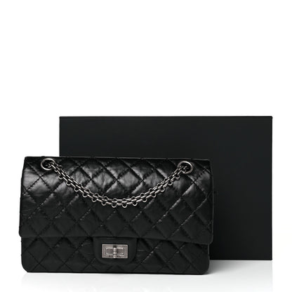 Chanel Aged Calfskin Quilted 2.55 Reissue 225 Flap Black 10 of 10