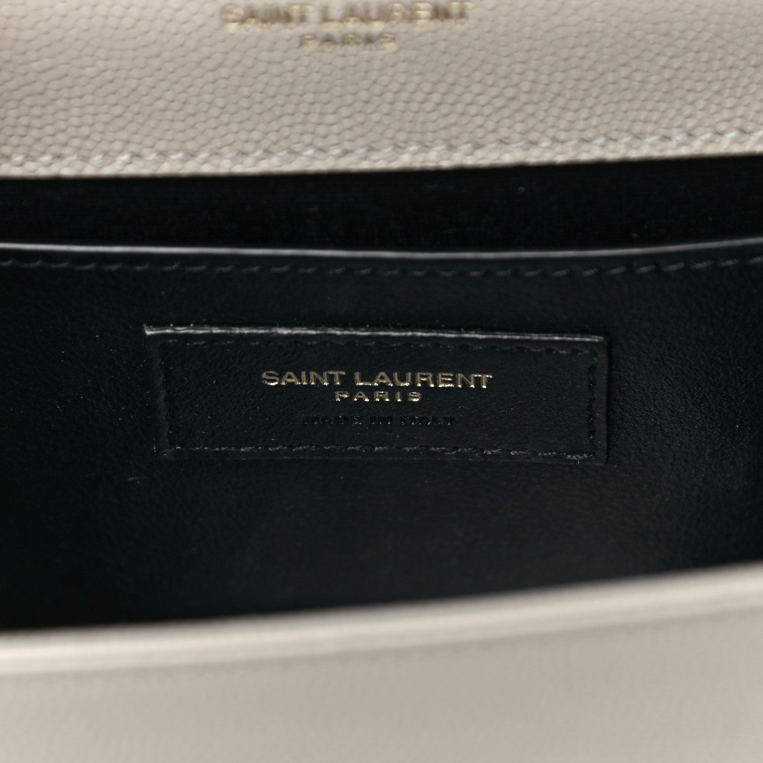 Saint Laurent Grain De Poudre Small Monogram Kate Satchel Nude Powder 7 of 10