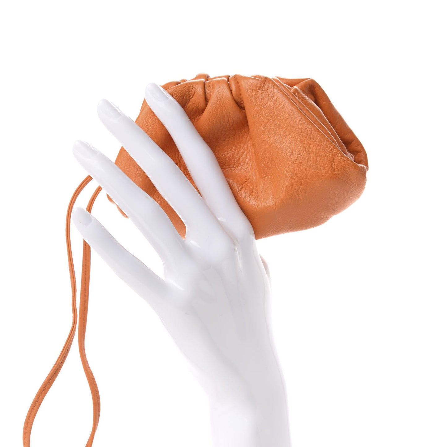 Butter Calfskin Coin Purse Light Orange