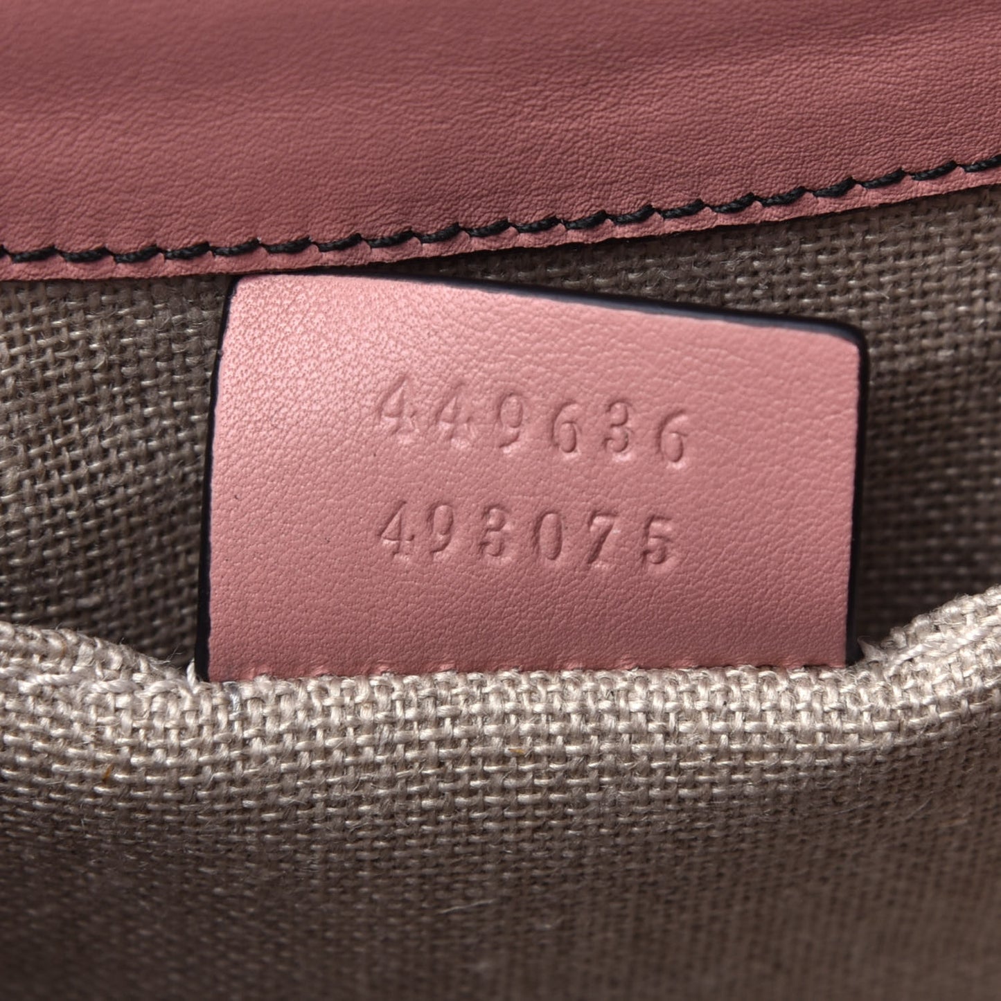 Microguccissima Mini Emily Shoulder Bag Soft Pink
