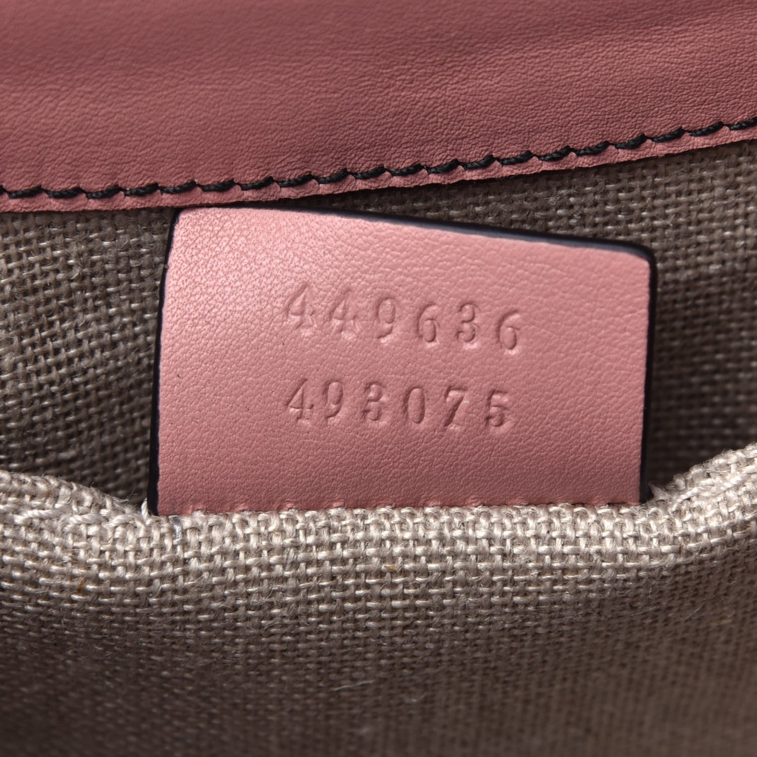 Gucci Microguccissima Mini Emily Shoulder Bag Soft Pink 7 of 9
