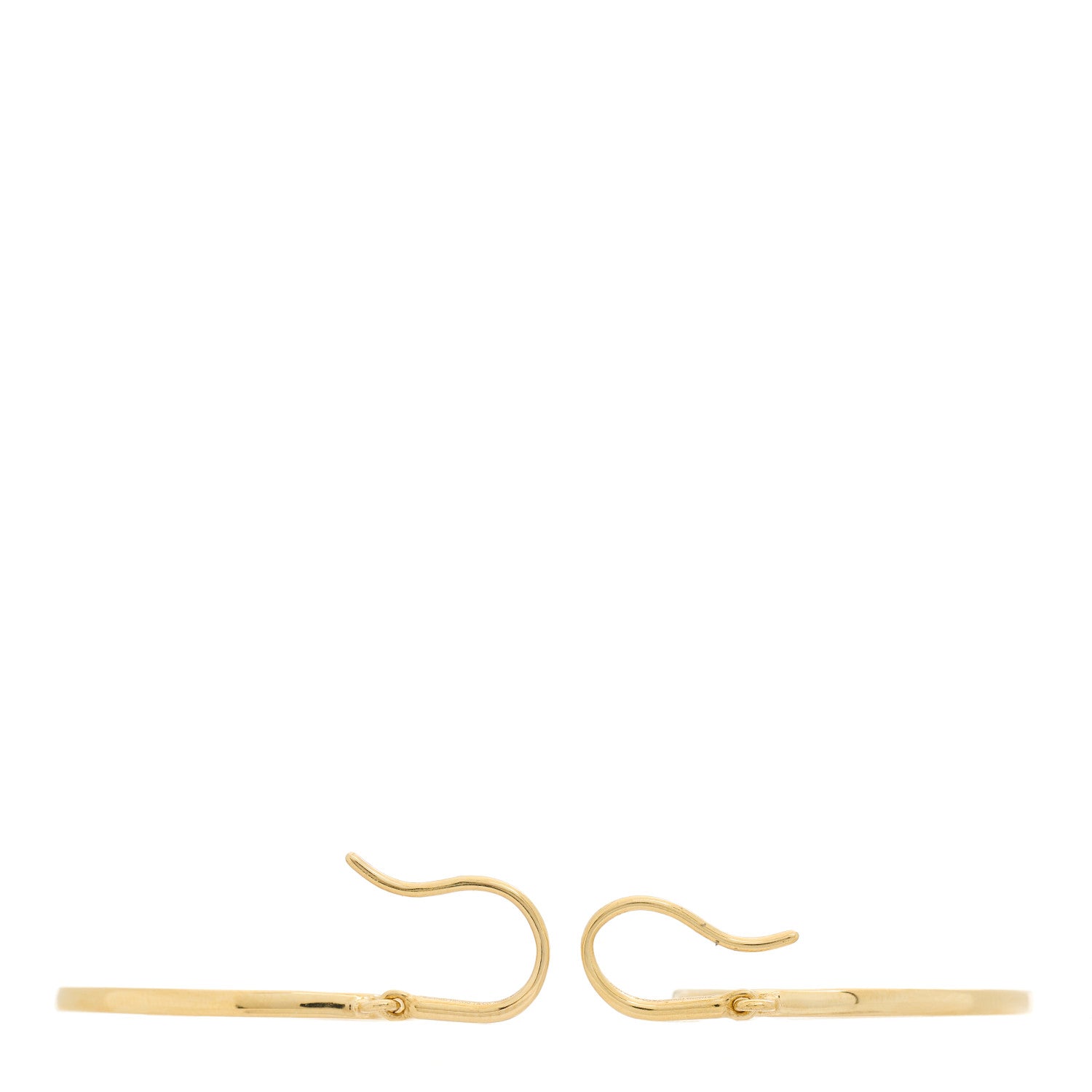 Tiffany 18K Yellow Gold Paloma Picasso Villa Paloma Palm Earrings 3 of 4