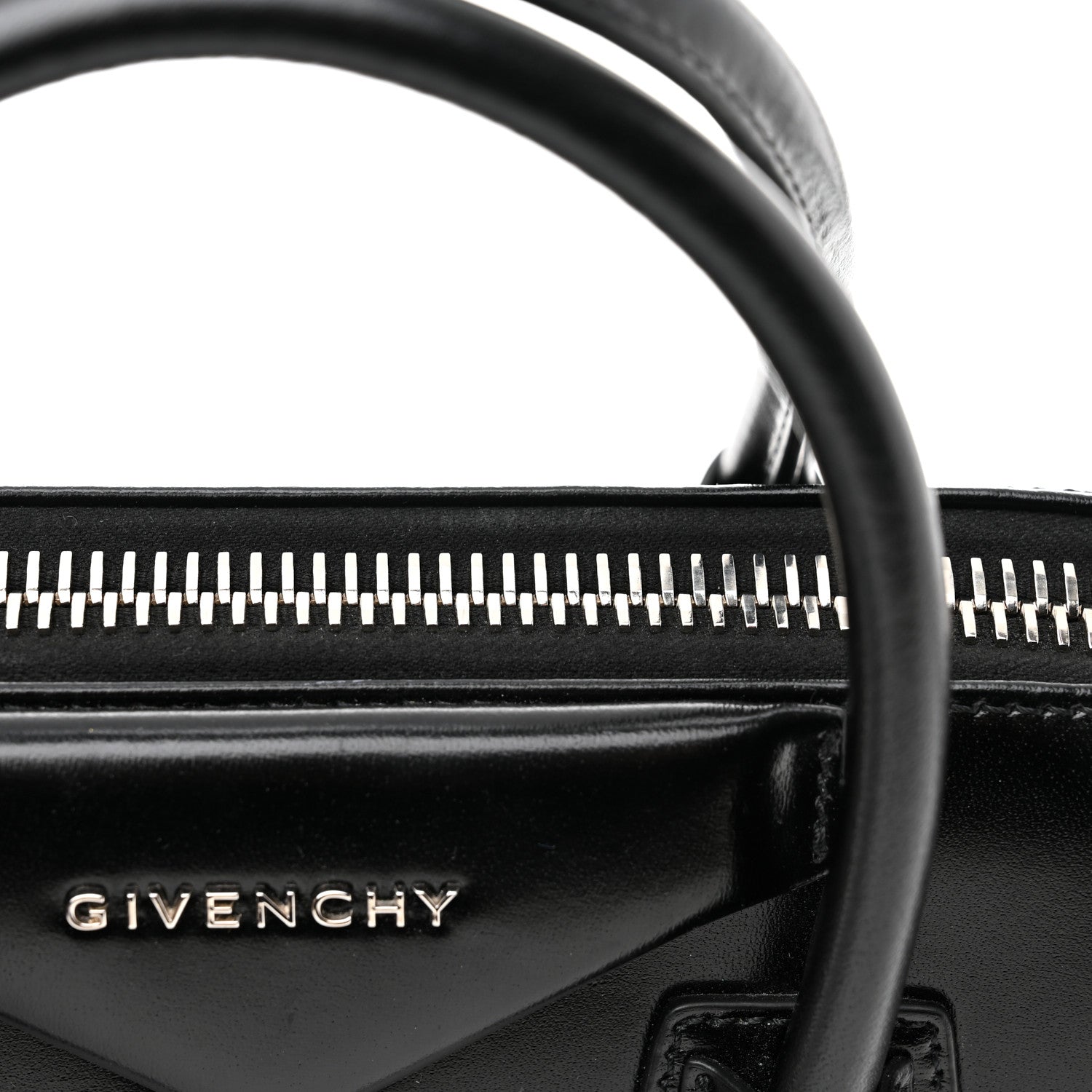 Givenchy Shiny Lord Calfskin Small Antigona Black 11 of 14