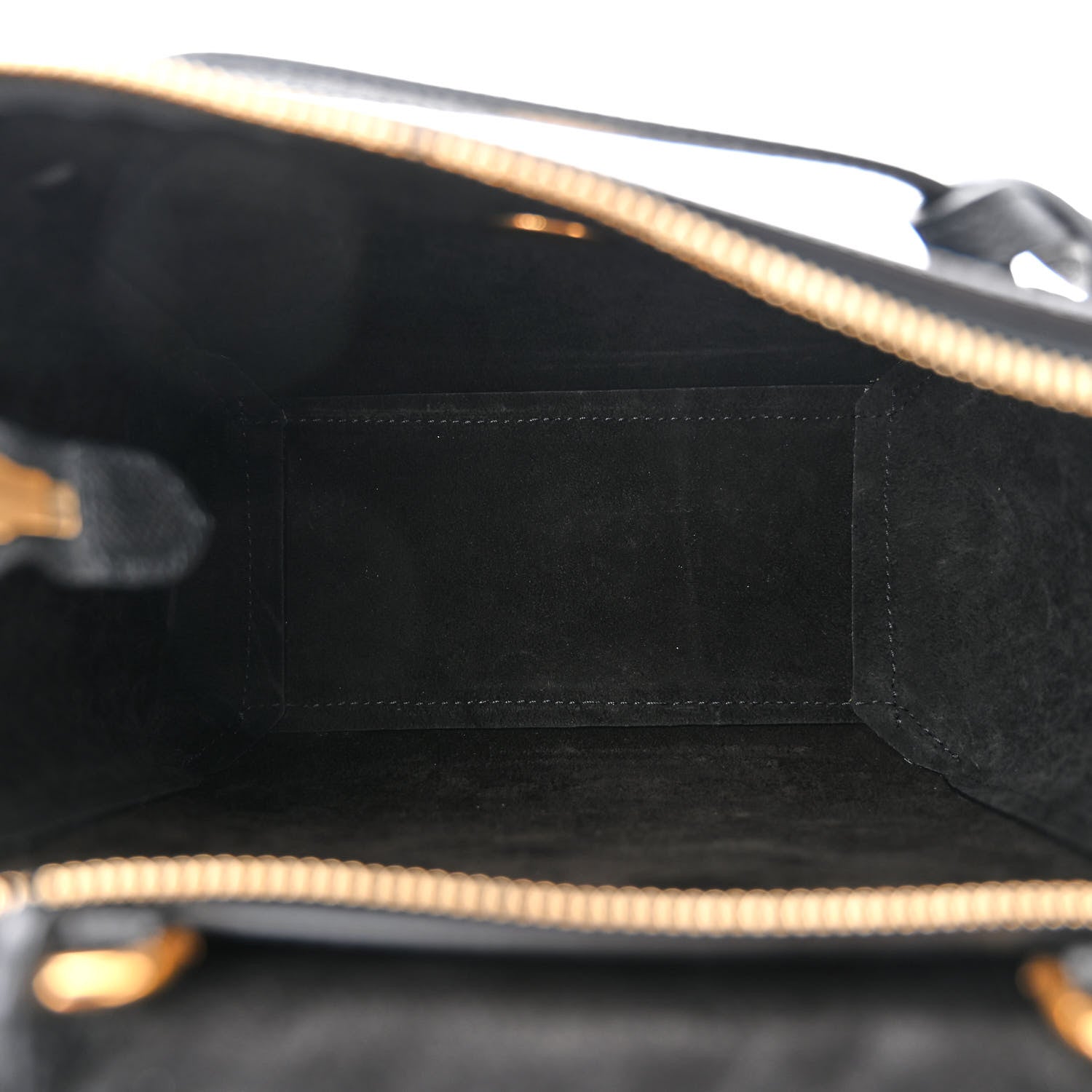 Celine Grained Calfskin Nano Belt Bag Black 5 of 10
