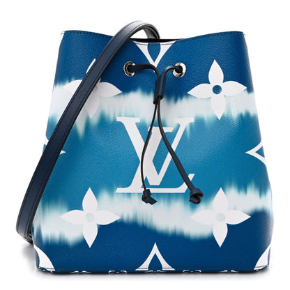 Louis Vuitton Monogram Escale Neonoe MM Blue 1 of 9