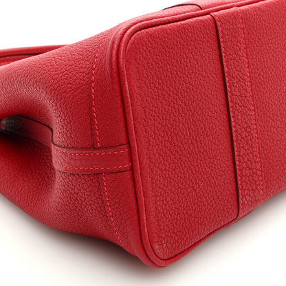 Hermes Vache Country Garden Party 30 TPM Rouge Piment 7 of 8