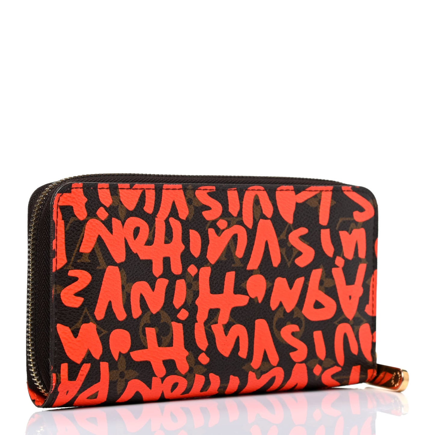 Monogram Graffiti Zippy Wallet Orange