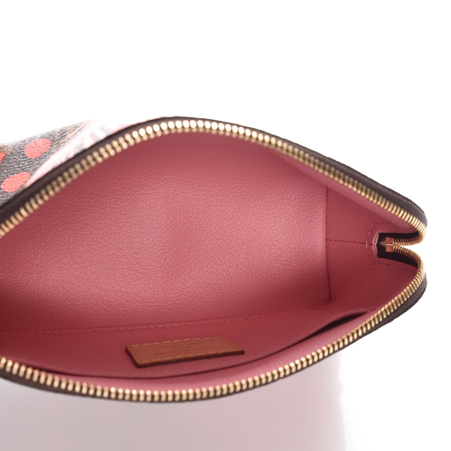Louis Vuitton Monogram Jungle Dots Cosmetic Pouch Sugar Pink Poppy 5 of 6
