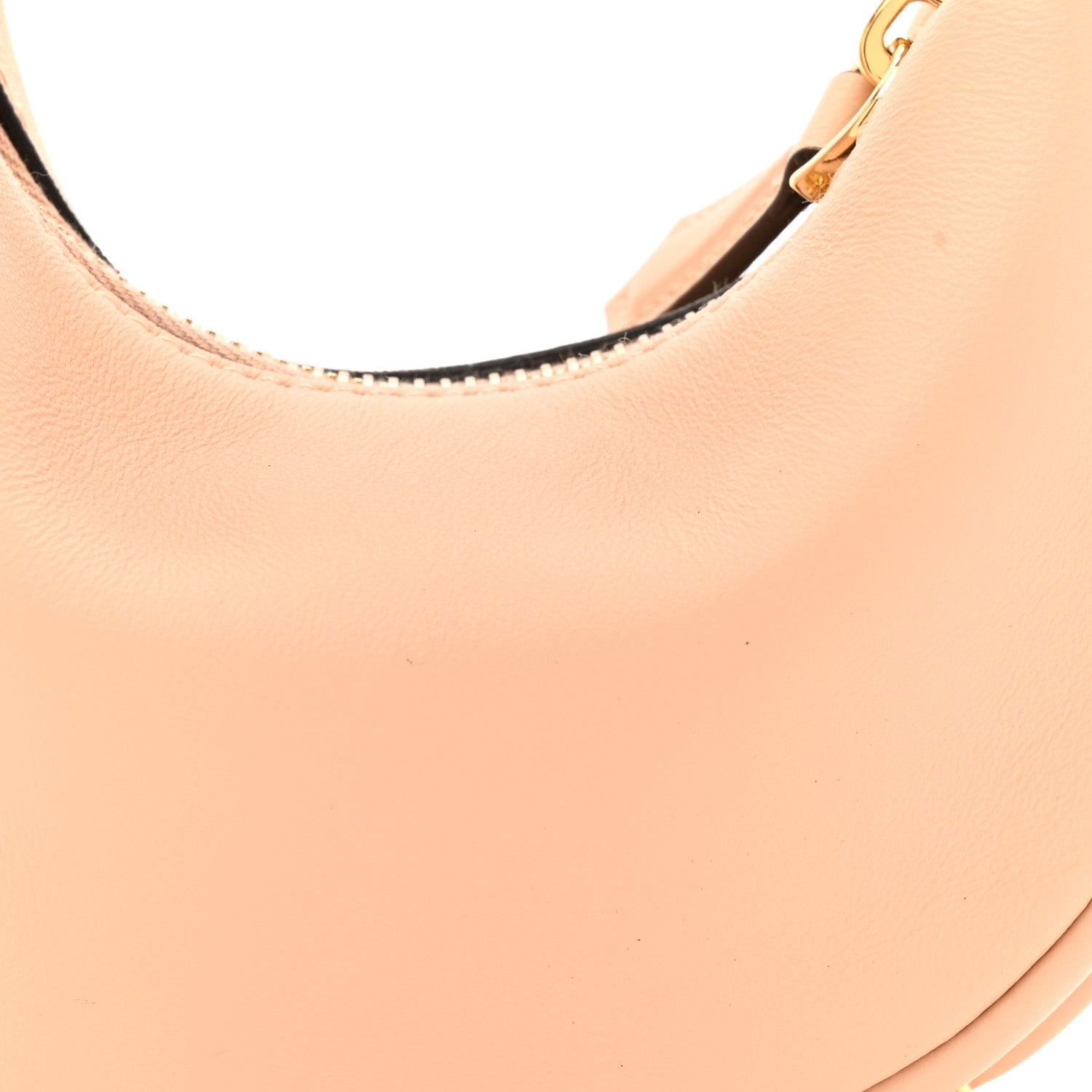 Fendi Vitello Grace Matte Nano Fendigraphy Hobo Charm Light Rose 8 of 10