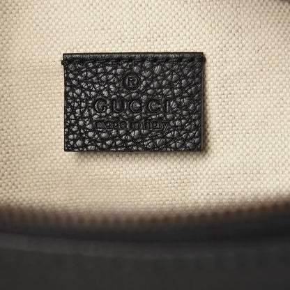Gucci Grained Calfskin Logo Belt Bag Black 6 of 9