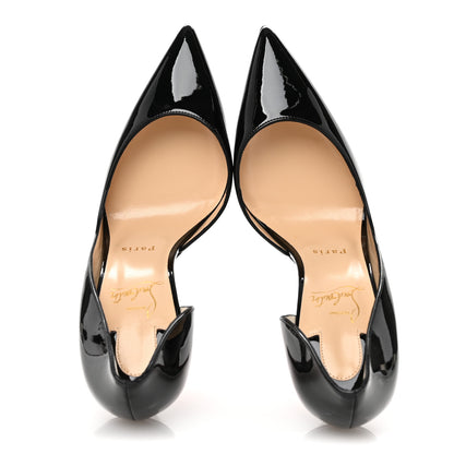 Christian Louboutin Patent Iriza 100 Pumps 38.5 Black 2 of 9