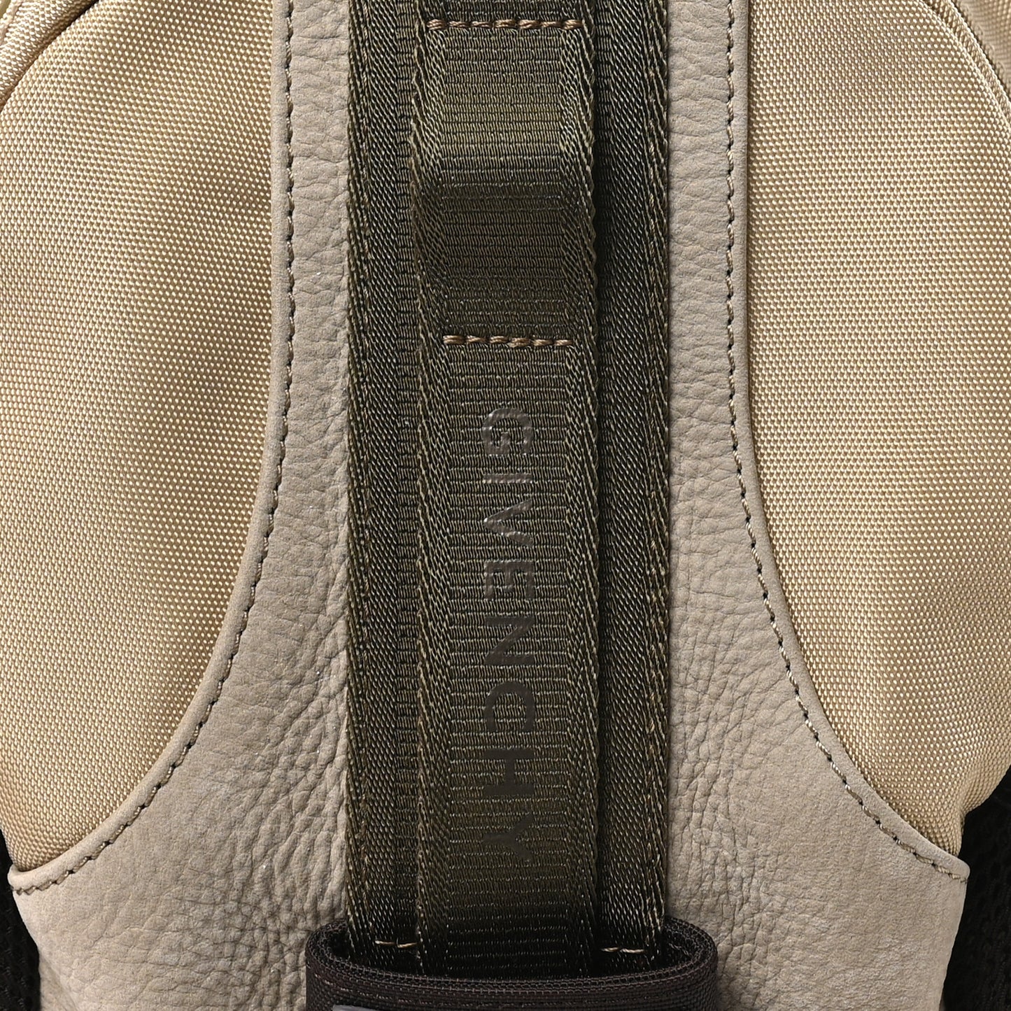 Nylon Nubuck G-Trail Small Sling Bag Taupe Anthracite Sand