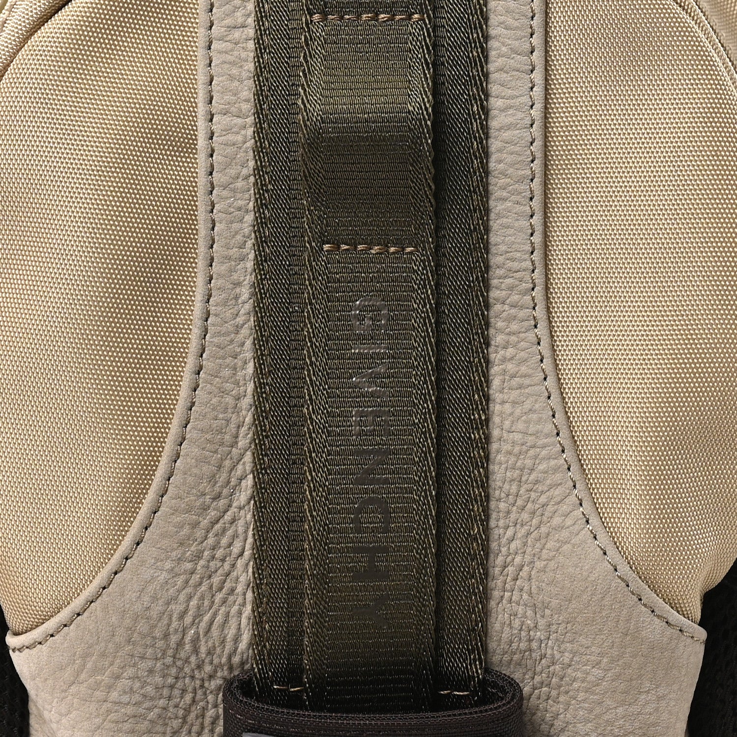 Givenchy Nylon Nubuck G-Trail Small Sling Bag Taupe Anthracite Sand 7 of 9