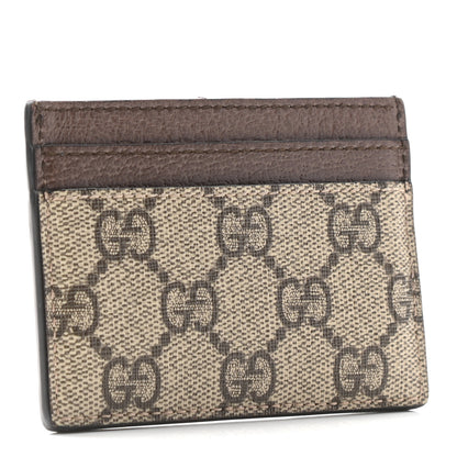 Gucci GG Supreme Monogram Ophidia Card Holder Brown 3 of 7