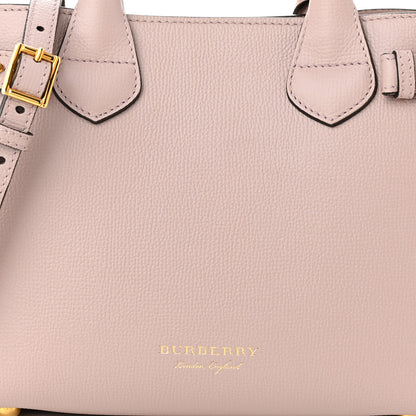 Burberry Derby Calfskin House Check Small Banner Tote Pink 7 of 9