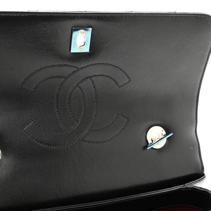 Chanel Lambskin Quilted Medium Trendy CC Flap Dual Handle Bag Black 9 of 11