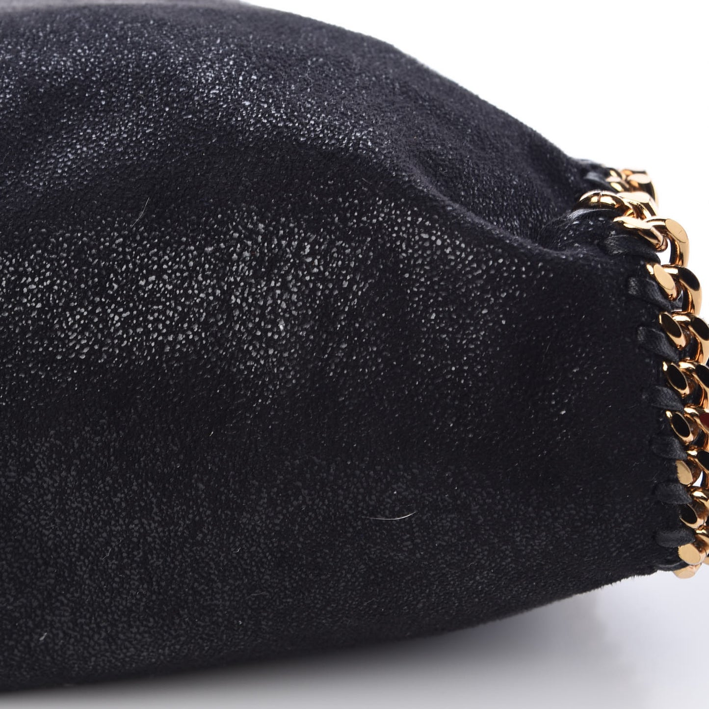 Shaggy Deer Small Falabella Tote Black