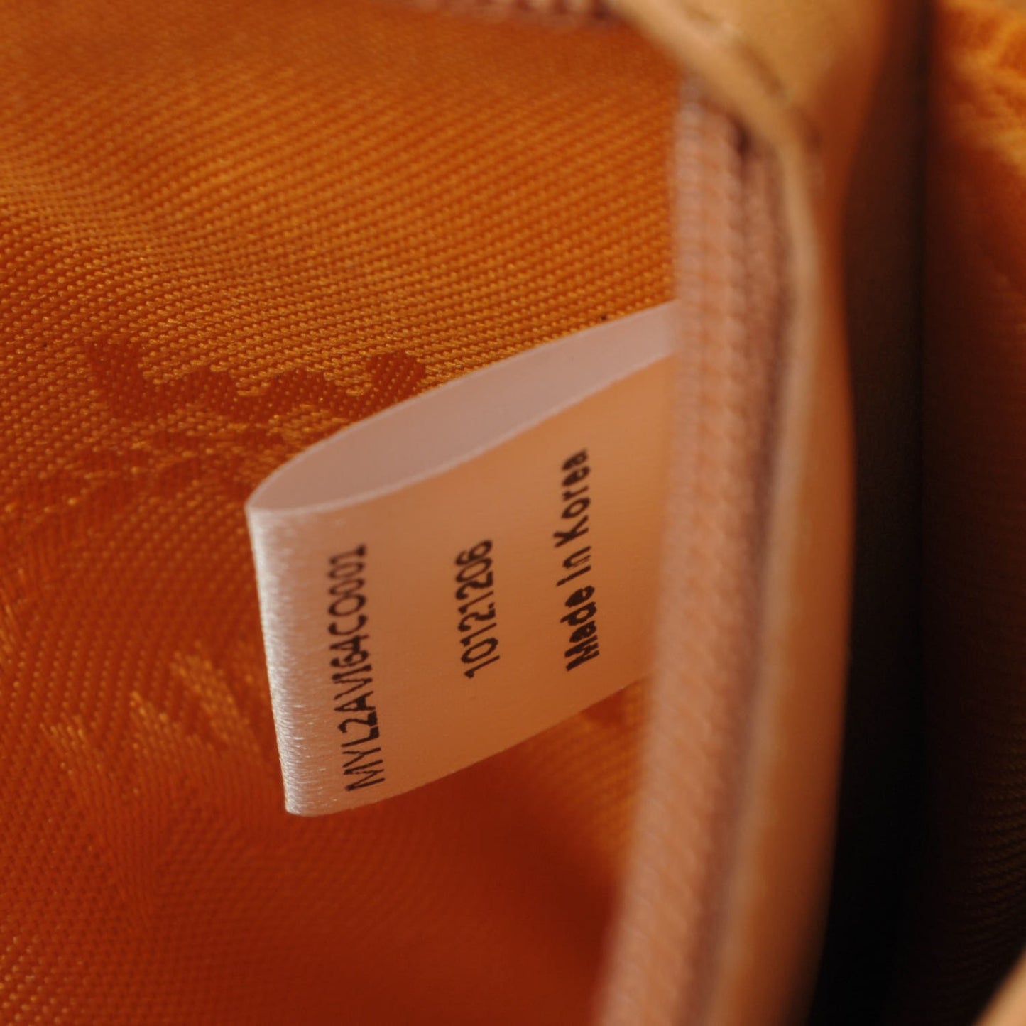 Visetos Heritage Large Trifold Flap Wallet Cognac