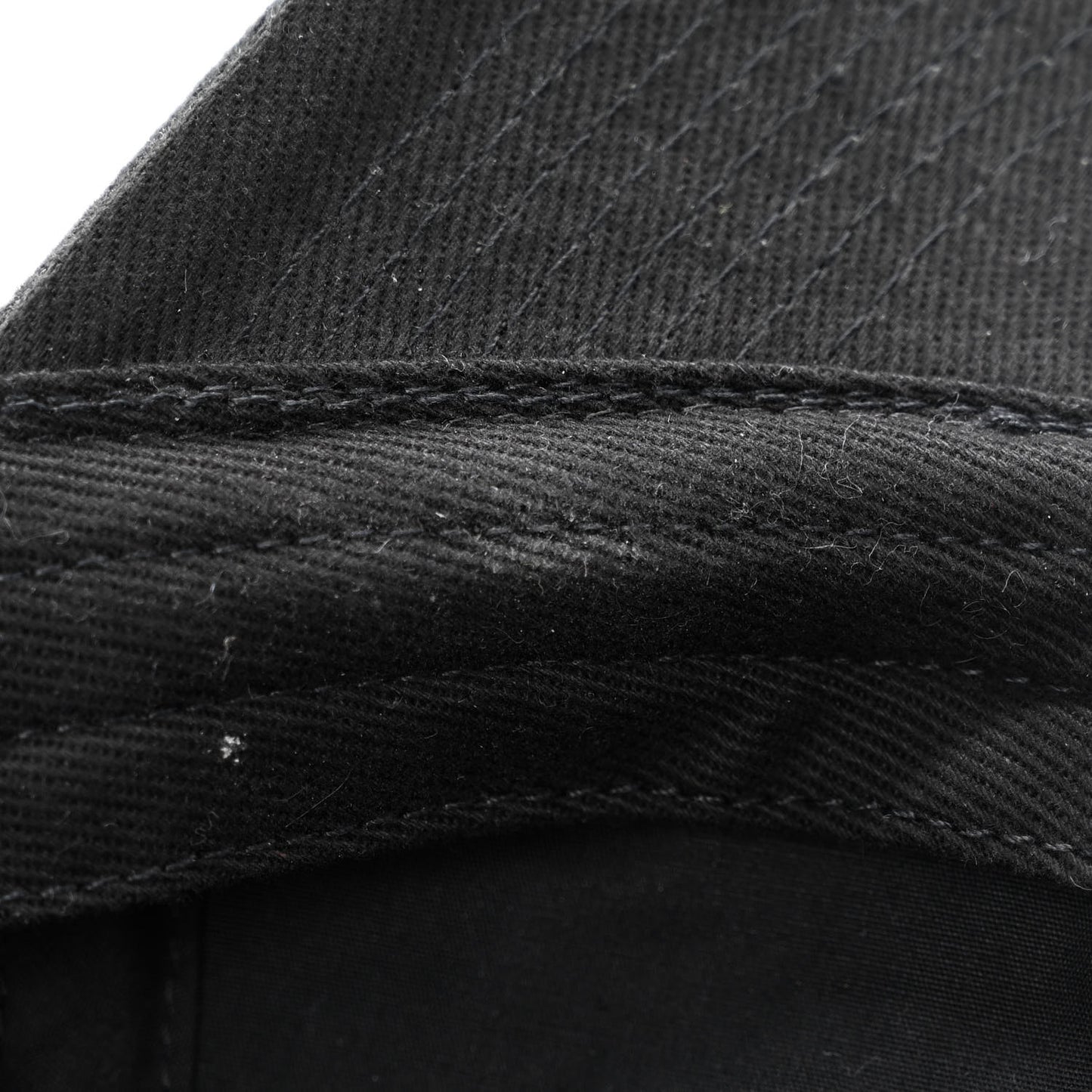 Cotton Logo Classic Baseball Cap 58 L Black White