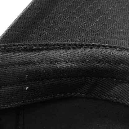 Balenciaga Cotton Logo Classic Baseball Cap 58 L Black White 10 of 10