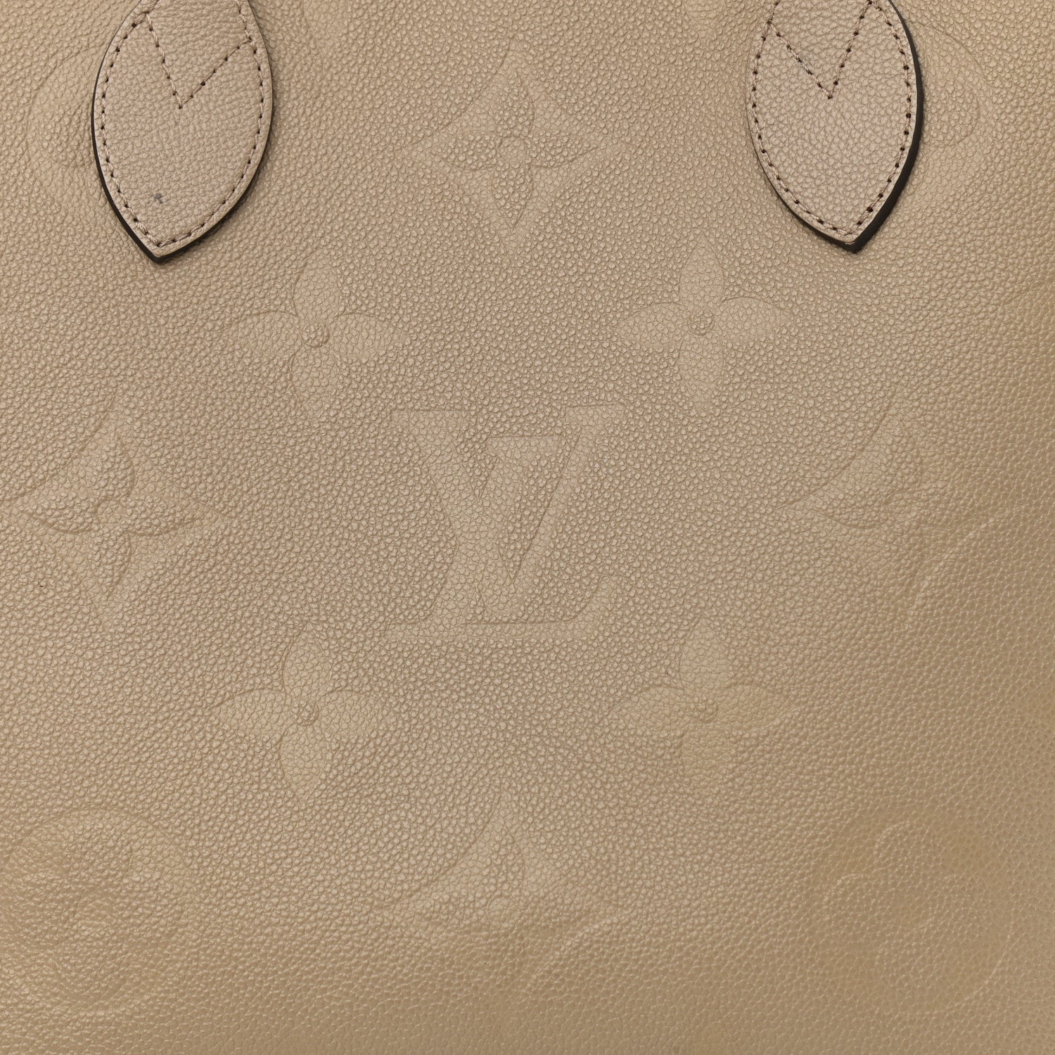 Louis Vuitton Empreinte Monogram Giant Neverfull MM Tourterelle 9 of 20