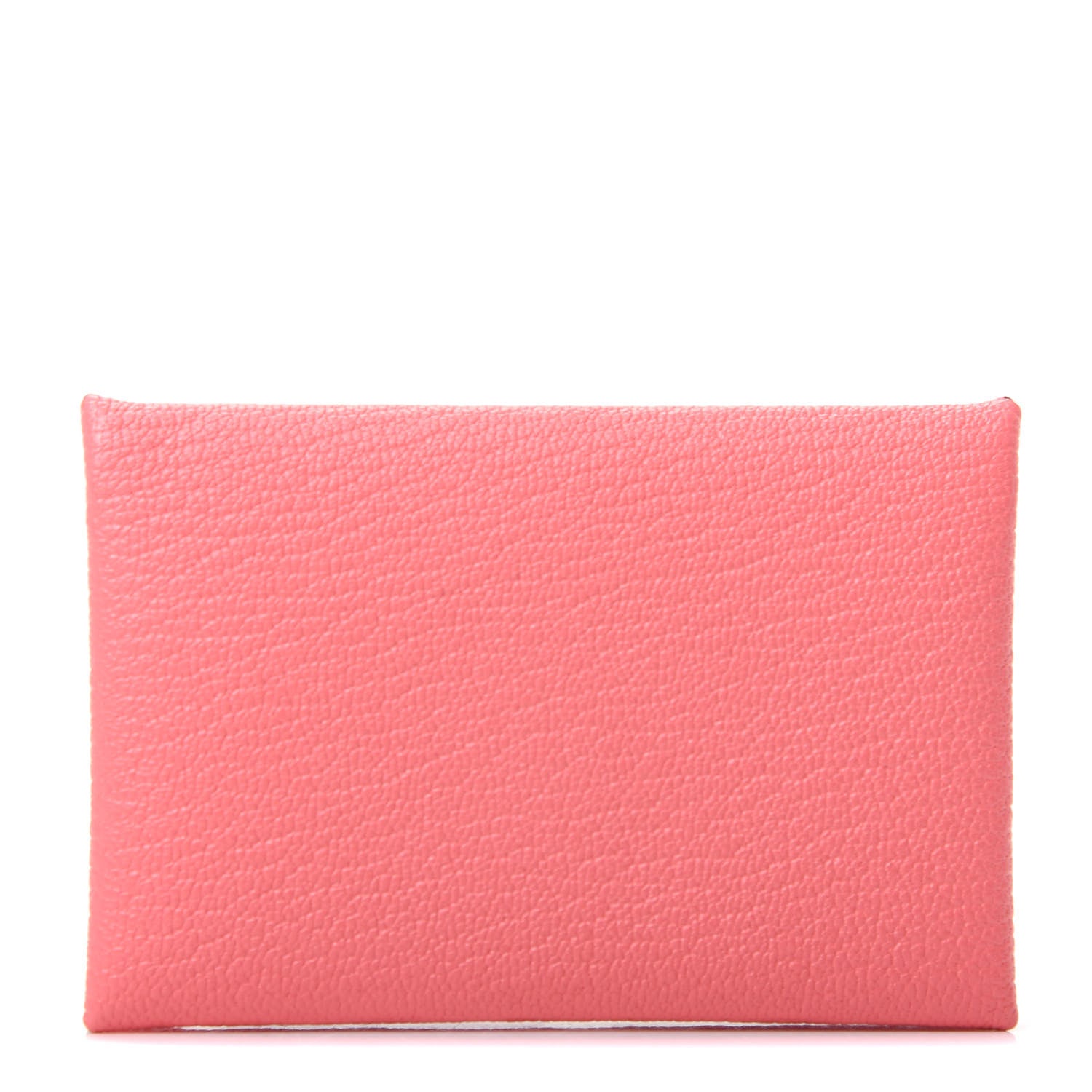 Hermes Chevre Mysore Calvi Card Case Rose Ete 1 of 6