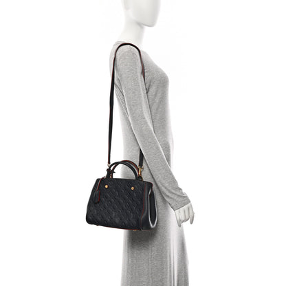 Louis Vuitton Empreinte Montaigne BB Marine Rouge 2 of 10