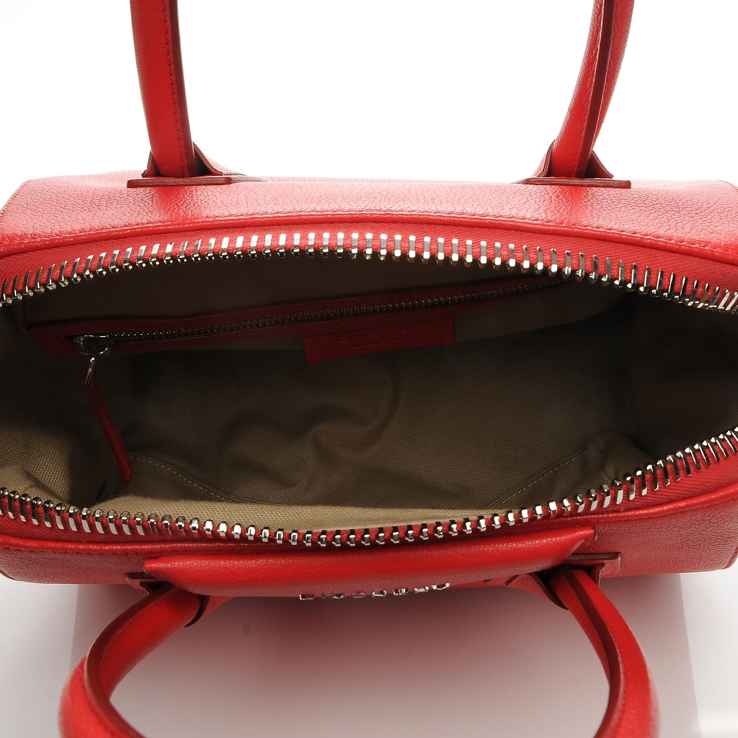 Givenchy Sugar Goatskin Small Antigona Medium Red 5 of 7