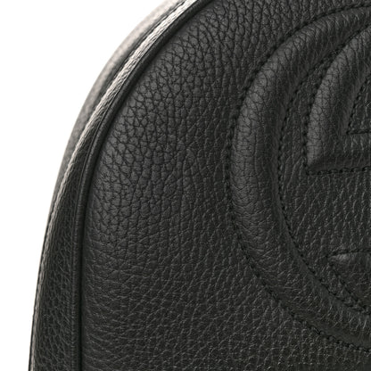 Gucci Pebbled Calfskin Soho Chain Backpack Black 11 of 11